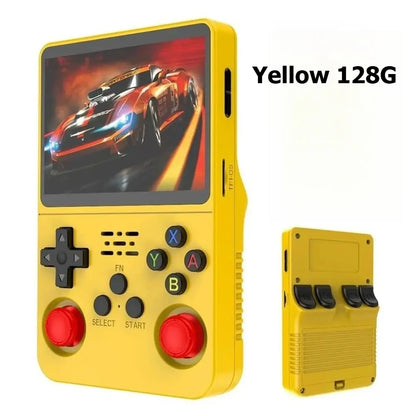 R36S Retro Handheld Game Console Linux System 3.5-Inch IPS Screen 64G/128G 20000+ Games Portable Pocket Game Console
